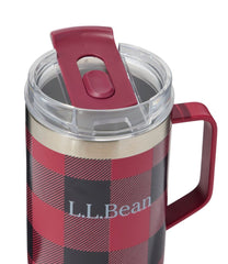 L.L.Bean Insulated Camp Mug, 16 oz. Print NEW|OUTDOOR EQUIPMENT|SALE