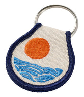 L.L.Bean Embroidered Patch Charm, Sun & Waves NEW|BAG & TRAVEL