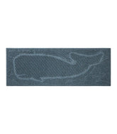 L.L.Bean Everyspace Recycled Waterhog Wide Doormat, Swimming Whale NEW|HOME GOODS