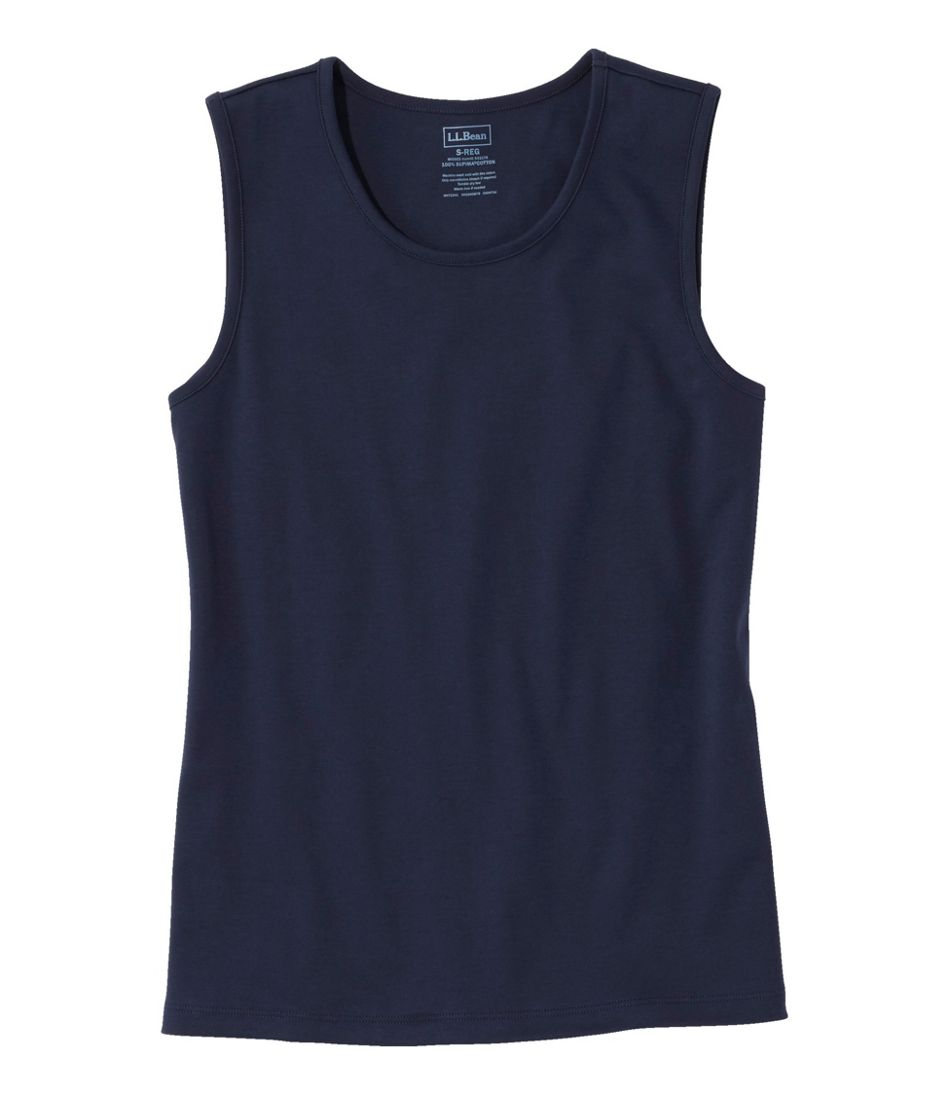 L.L.Bean Women's Pima Cotton Tee, Shell CLOTHING|SALE