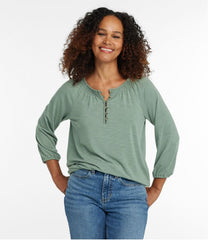 L.L.Bean Women's Camden Hills Tee, Three-Quarter-Sleeve CLOTHING|SALE