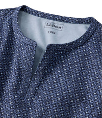 L.L.Bean Women's Tee, Three-Quarter-Sleeve Splitneck Tunic Print CLOTHING