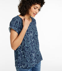 L.L.Bean Women's Camden Hills Tee, Short-Sleeve Print CLOTHING|SALE