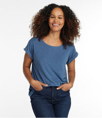 L.L.Bean Women's Camden Hills Tee, Short-Sleeve CLOTHING|SALE