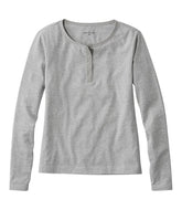 L.L.Bean Women's Signature Rangeley Cotton Tee, Henley CLOTHING|SALE