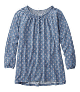 L.L.Bean Women's Camden Hills Tee, Three-Quarter-Sleeve Print CLOTHING|SALE