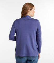 L.L.Bean Women's Pima Cotton Open Cardigan, With Pockets CLOTHING|SALE