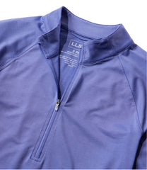 L.L.Bean Women's Access Trail Pullover, Long-Sleeve Quarter-Zip CLOTHING|SALE