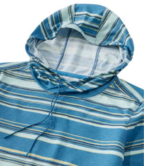 L.L.Bean Women's Everyday SunSmart® Hooded Pullover, Long-Sleeve Stripe CLOTHING|SALE