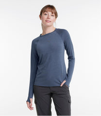 L.L.Bean Women's Everyday SunSmart® Tee, Crewneck Long-Sleeve CLOTHING|SALE