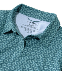 L.L.Bean Women's Access Polo, Short-Sleeve Print CLOTHING