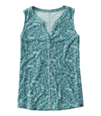 L.L.Bean Women's Streamside Tank, Splitneck Print CLOTHING|SALE