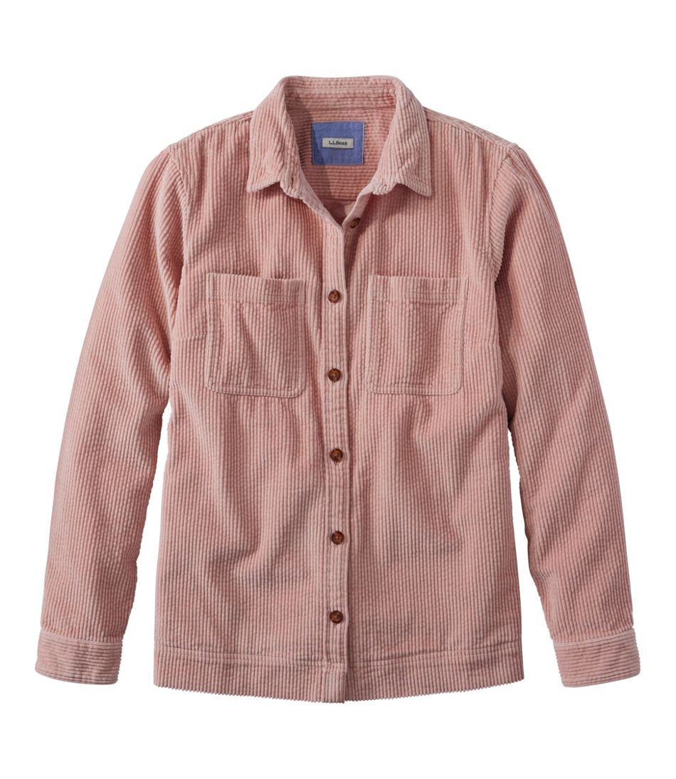 L.L.Bean Women's Comfort Corduroy Relaxed Shirt CLOTHING