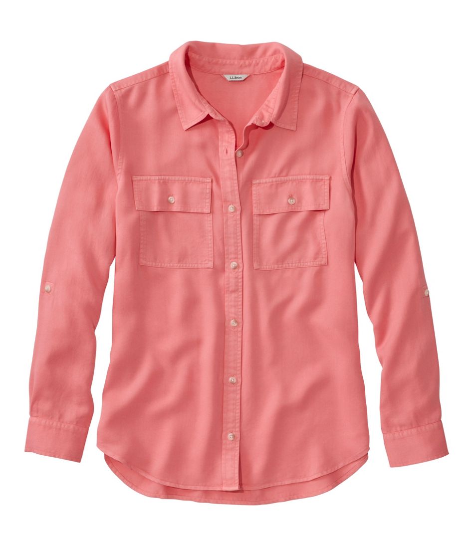 L.L.Bean Women's Soft-Washed Utility Shirt CLOTHING|SALE