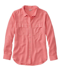 L.L.Bean Women's Soft-Washed Utility Shirt CLOTHING|SALE