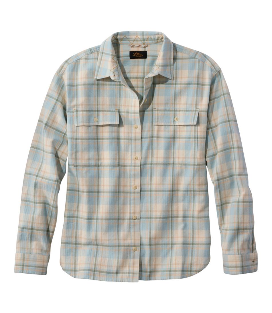 L.L.Bean Women's Signature Camp Flannel Shirt CLOTHING|SALE