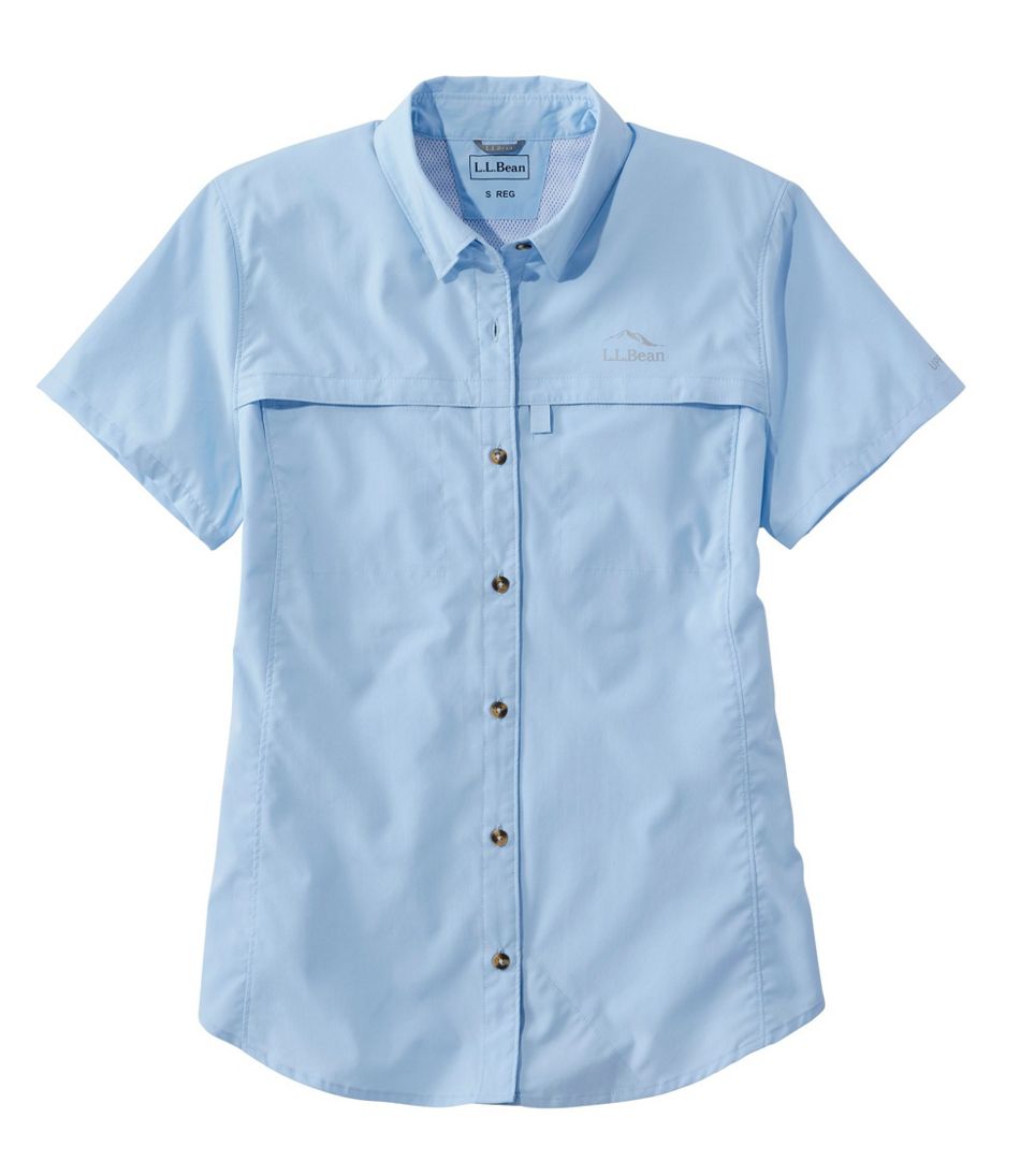 L.L.Bean Women's Tropicwear Shirt, Short-Sleeve CLOTHING|OUTDOOR EQUIPMENT