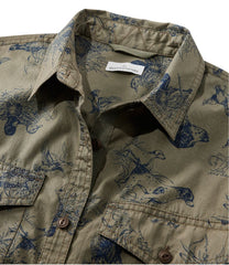L.L.Bean Women's Signature Soft Poplin Shirt, Novelty CLOTHING|SALE
