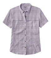 L.L.Bean Women's Tropicwear Shirt, Plaid Short-Sleeve CLOTHING|OUTDOOR EQUIPMENT