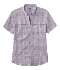 L.L.Bean Women's Tropicwear Shirt, Plaid Short-Sleeve CLOTHING|OUTDOOR EQUIPMENT