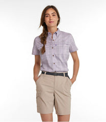 L.L.Bean Women's Tropicwear Shirt, Plaid Short-Sleeve CLOTHING|OUTDOOR EQUIPMENT