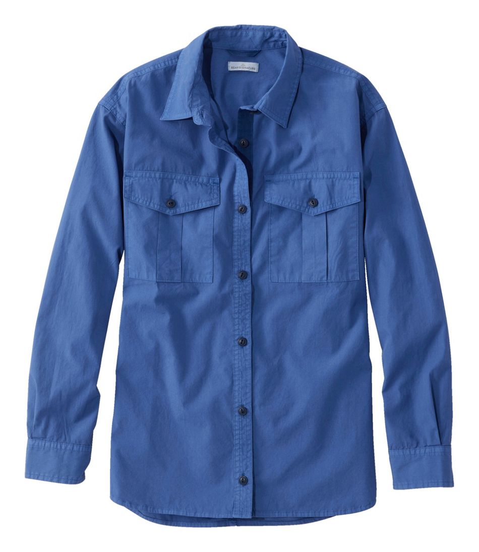 L.L.Bean Women's Signature Soft Poplin Shirt CLOTHING|SALE