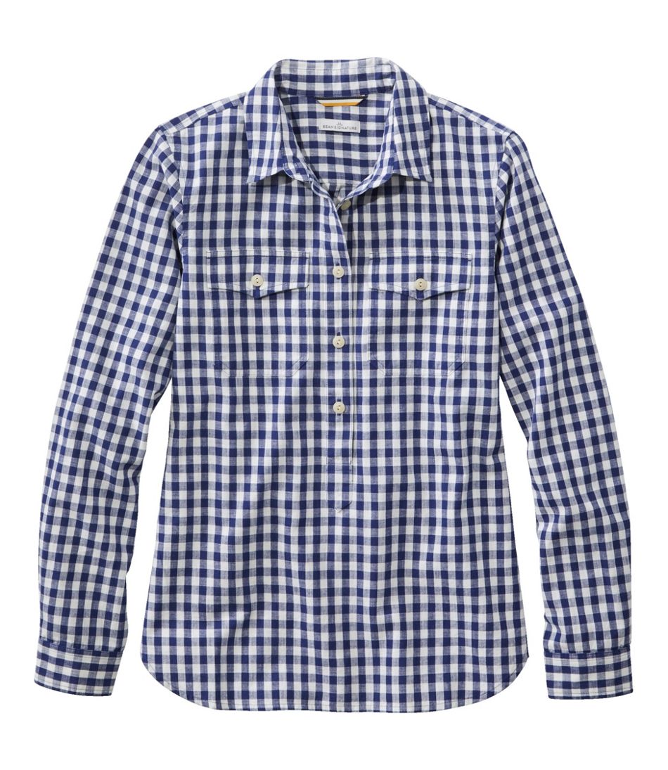 L.L.Bean Women's Signature Woven Popover CLOTHING|SALE