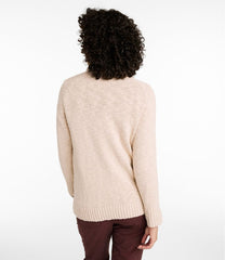 L.L.Bean Women's Cotton Ragg Sweater, Funnelneck Pullover CLOTHING|SALE