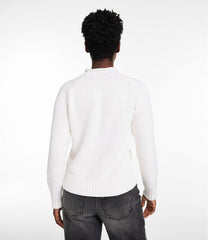 L.L.Bean Women's Signature Original Cotton Sweater, Rollneck Novelty CLOTHING|SALE