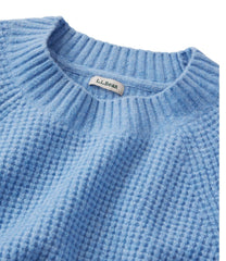 L.L.Bean Women's SuperSoft Waffle Sweater, Crewneck CLOTHING|SALE