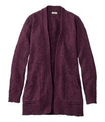 L.L.Bean Women's Cotton Ragg Sweater, Open Cardigan CLOTHING|SALE