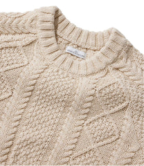 L.L.Bean Women's Signature Cotton Fisherman Sweater, Crewneck CLOTHING