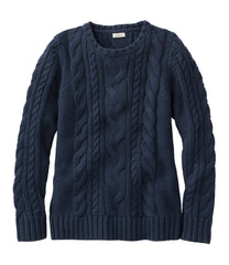 L.L.Bean Women's Double L® Cable Sweater, Crewneck CLOTHING|SALE
