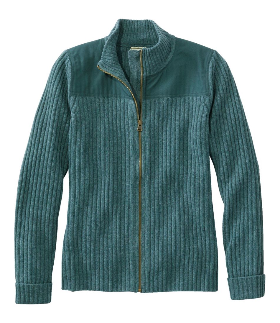 L.L.Bean Women's Commando Sweater, Full-Zip CLOTHING|OUTDOOR EQUIPMENT|SALE