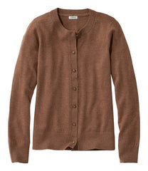 L.L.Bean Women's Essential Merino Wool Sweater, Cardigan CLOTHING|SALE
