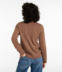 L.L.Bean Women's Essential Merino Wool Sweater, Cardigan CLOTHING|SALE