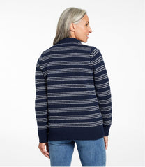 L.L.Bean Women's Bean's Classic Ragg Wool Sweater, Button-Front Cardigan Novelty CLOTHING|SALE