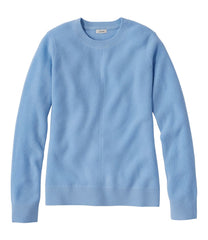 L.L.Bean Women's Classic Cashmere Textured Sweater, Crewneck CLOTHING|SALE