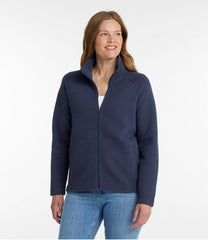 L.L.Bean Women's Lakewashed Double-Knit Full-Zip CLOTHING|SALE