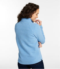 L.L.Bean Women's Lakewashed Double-Knit Quarter-Snap CLOTHING|SALE