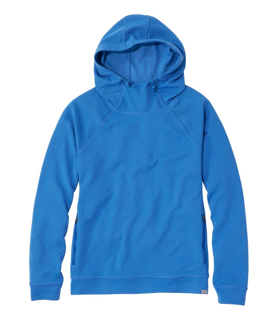 L.L.Bean Women's VentureStretch Ottoman-Rib Hoodie CLOTHING|SALE