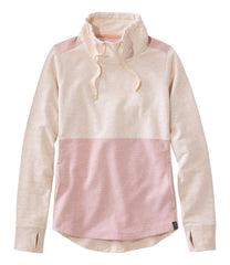 L.L.Bean Women's Bean's Cozy Mixed Knits Pullover, Colorblock CLOTHING