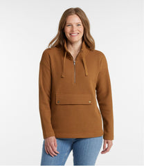 L.L.Bean Women's Birchwood Brushed Waffle Anorak CLOTHING|SALE