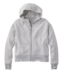 L.L.Bean Women's Multisport Lifestyle Hoodie, Oversized Full-Zip CLOTHING|SALE