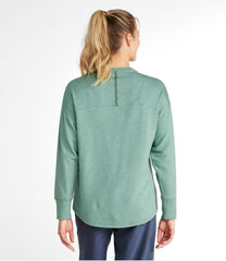 L.L.Bean Women's SoftFlex Crewneck Dolman Sleeve Pullover CLOTHING|SALE