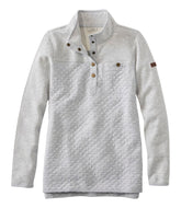 L.L.Bean Women's Quilted Sweatshirt, Mockneck Tunic CLOTHING|SALE