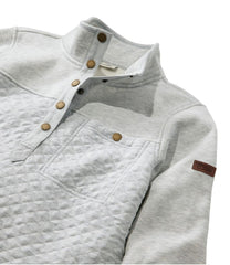 L.L.Bean Women's Quilted Sweatshirt, Mockneck Tunic CLOTHING|SALE