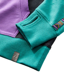 L.L.Bean Women's Bean's Cozy Camp Hoodie, Colorblock CLOTHING|SALE