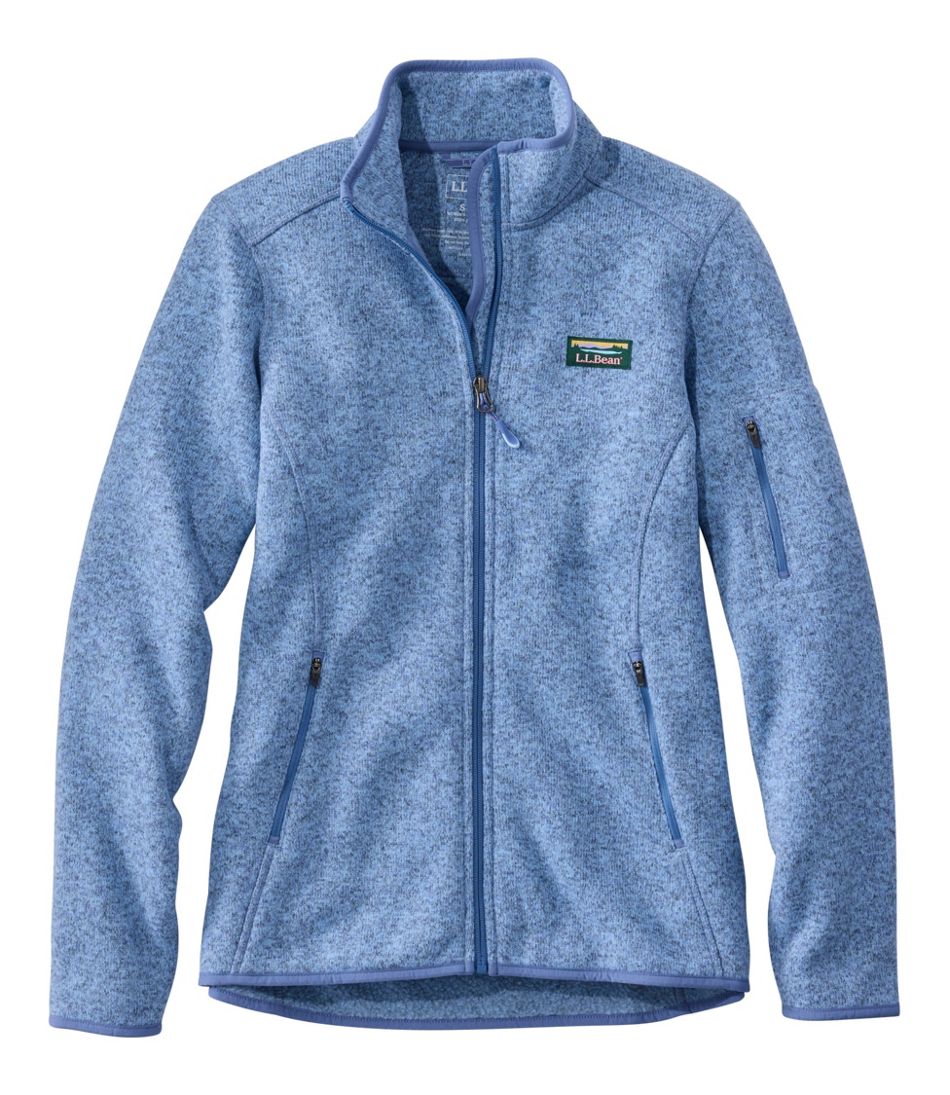 L.L.Bean Women's Sweater Fleece Full-Zip Jacket CLOTHING|SALE
