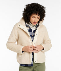 L.L.Bean Women's Bean's Sherpa Fleece Jacket CLOTHING|SALE